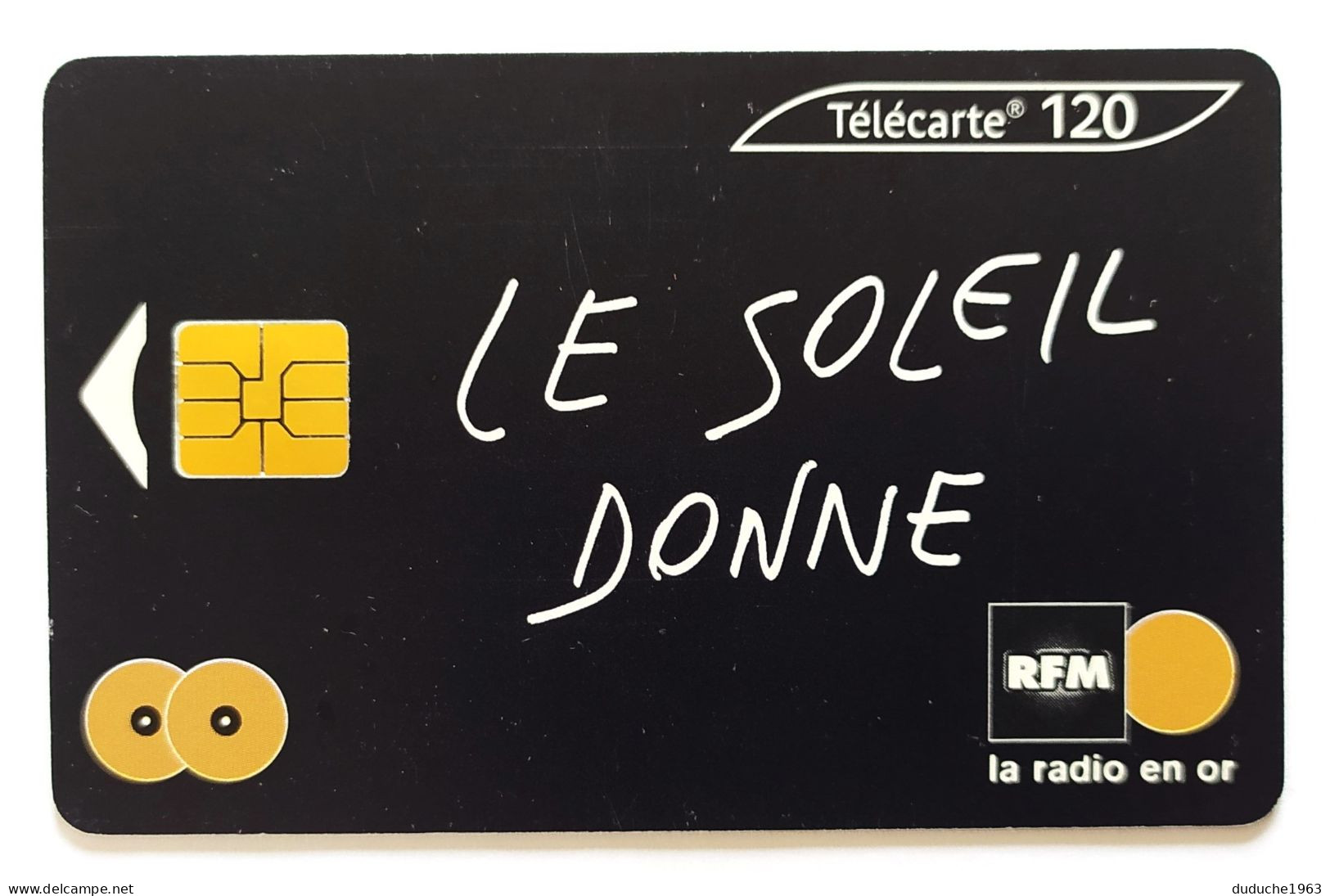 Télécarte France - RFM Le Soleil Donne - Ohne Zuordnung