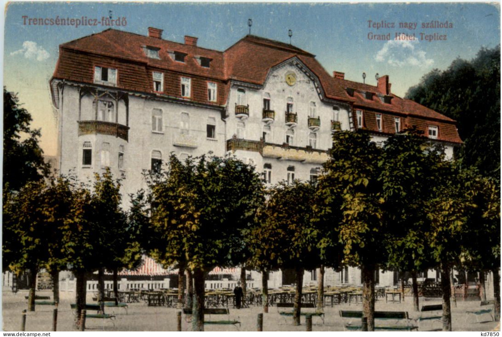 Trencsenteplicz-fürdö - Grand Hotel Teplicz - Slovakia