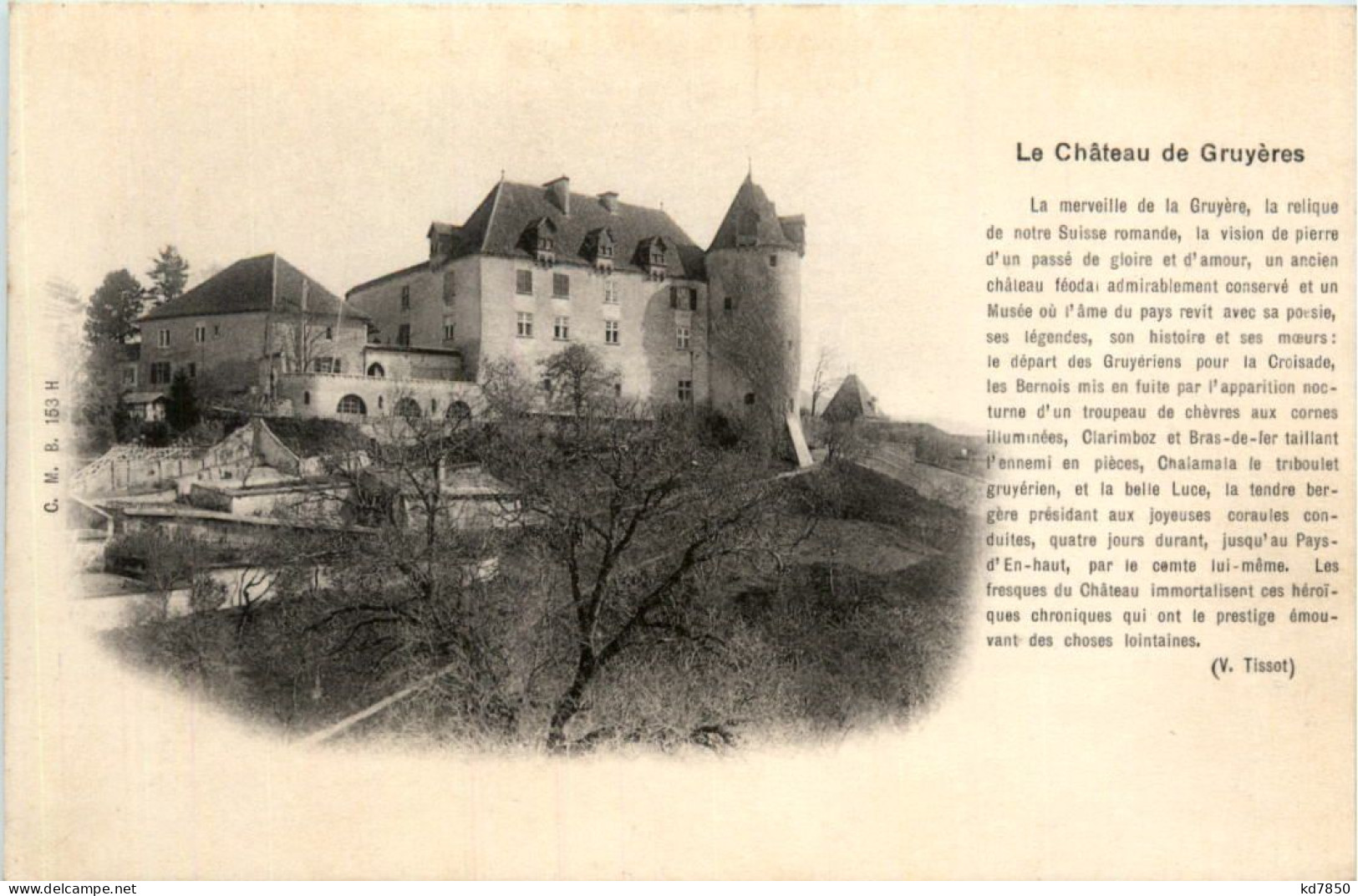 Le Chateau De Gruyeres - Gruyères