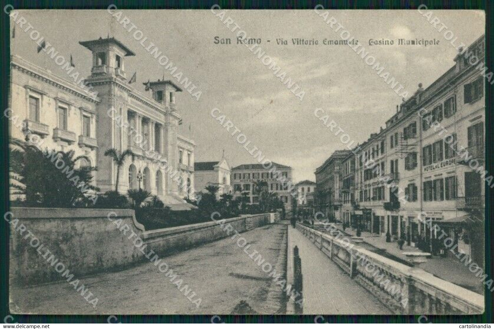 Imperia Sanremo Casinò Municipale Cartolina ZG3164 - Imperia