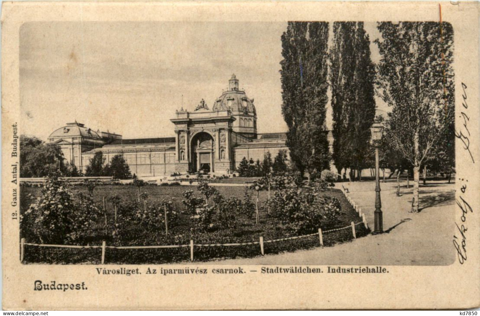 Budapest - Stadtwäldchen Industriehalle - Ungarn