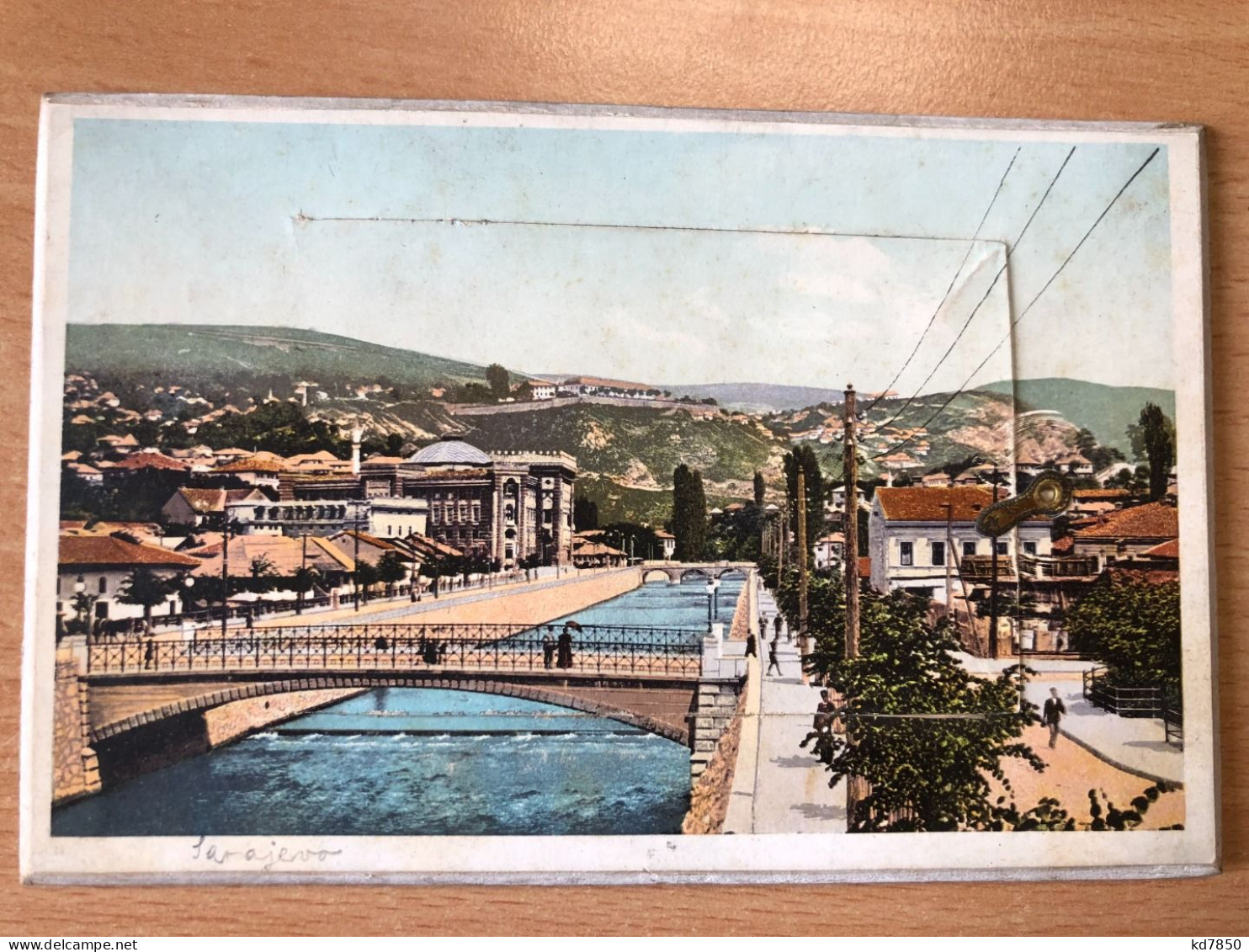 Sarajevo - Mechanische Karte - Bosnie-Herzegovine