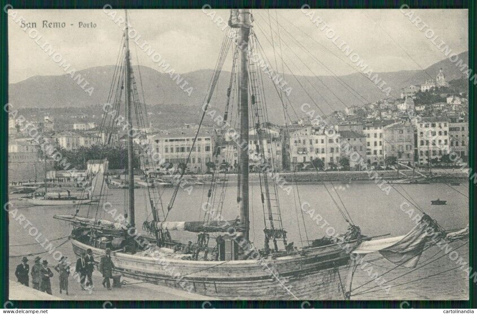 Imperia Sanremo Barche Cartolina ZG3169 - Imperia