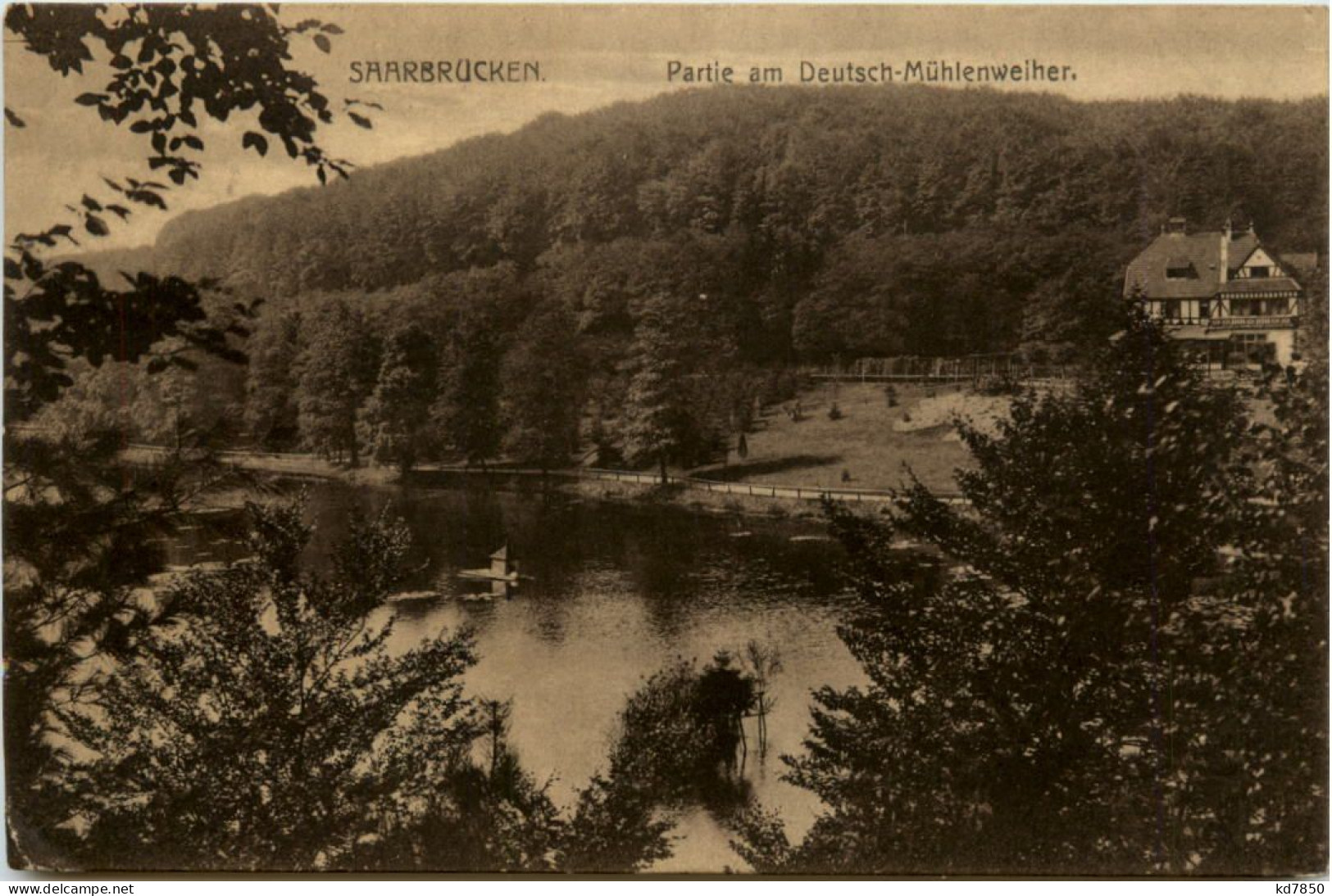 Saarbrücken - Partie Am Deutsch-Mühlenweiher - Saarbruecken