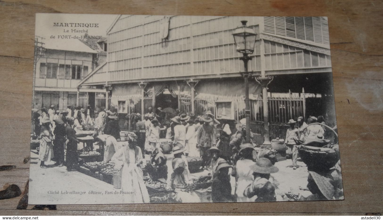 MARTINIQUE : Le Marché De FORT DE FRANCE ................ BE-17772 - Fort De France