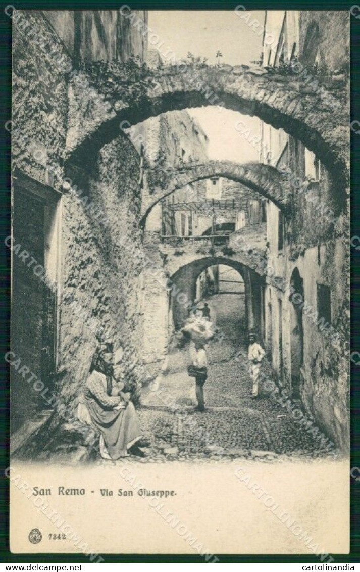 Imperia Sanremo Porto San Giuseppe Cartolina ZG3181 - Imperia