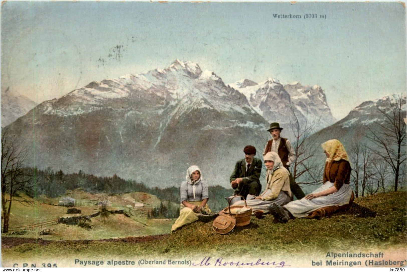 Berner Oberland - Alpenlandschaft Bei Meiringen - Meiringen