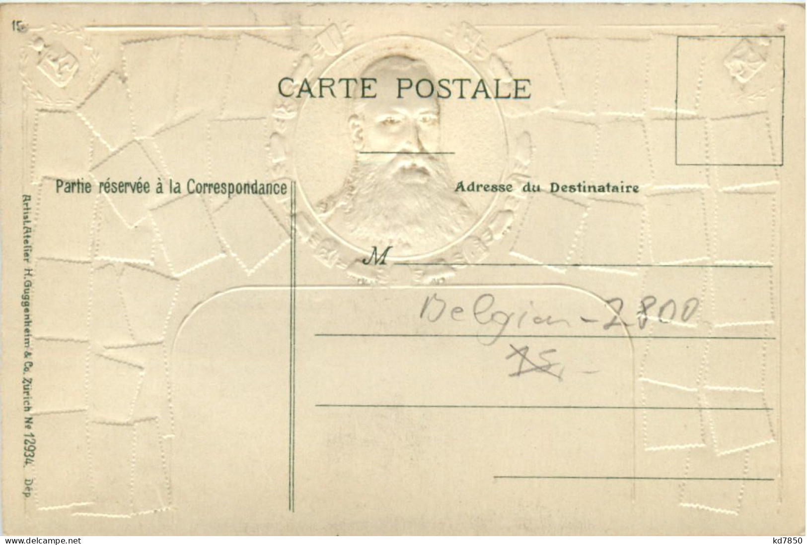 Malines - Briefmarken - Prägekarte - Mechelen