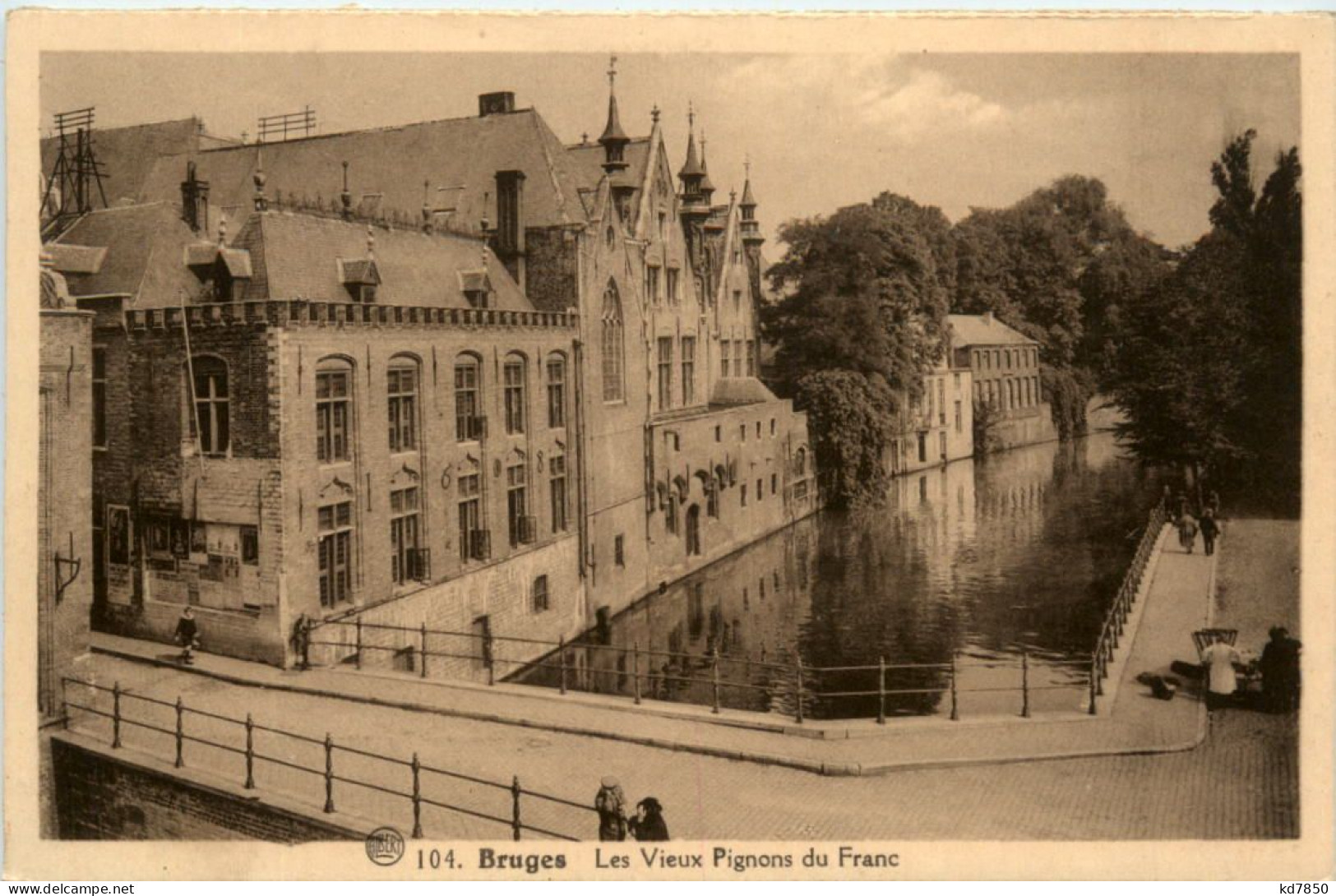 Bruges - Les Vieux Pignons Du Franc - Brugge