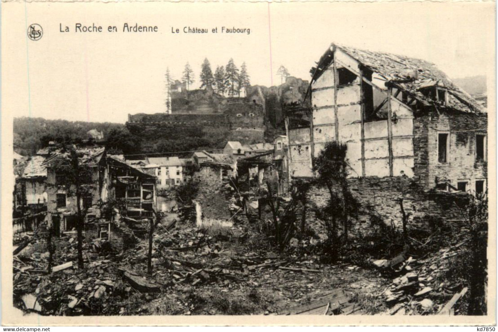 La Roche En Ardenne - Le Chateau - La-Roche-en-Ardenne