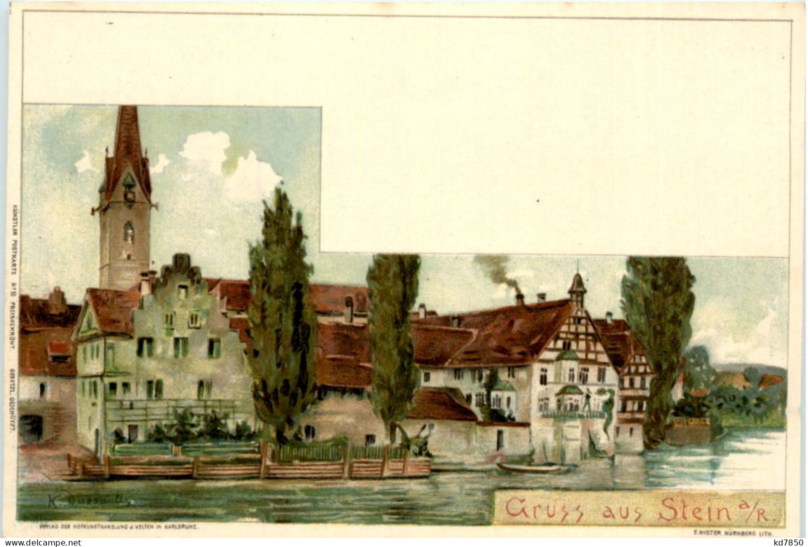 Gruss Aus Stein Am Rhein - Litho - Stein Am Rhein