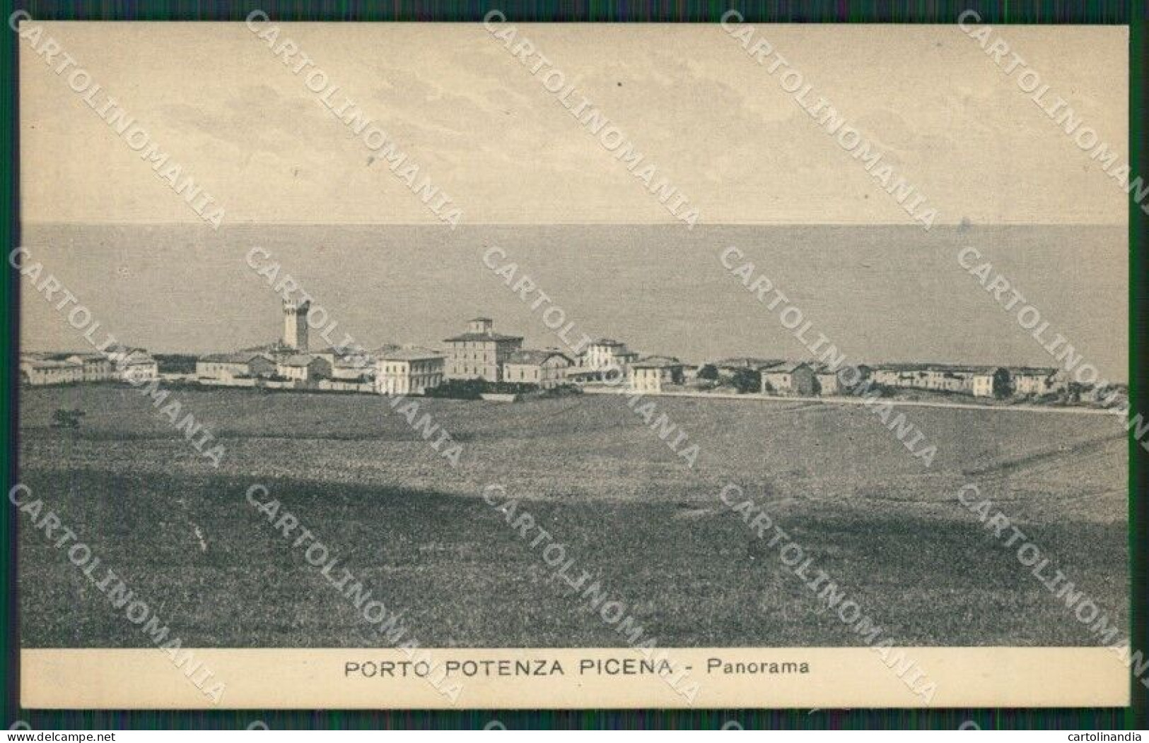 Macerata Porto Potenza Picena Cartolina QK6559 - Macerata
