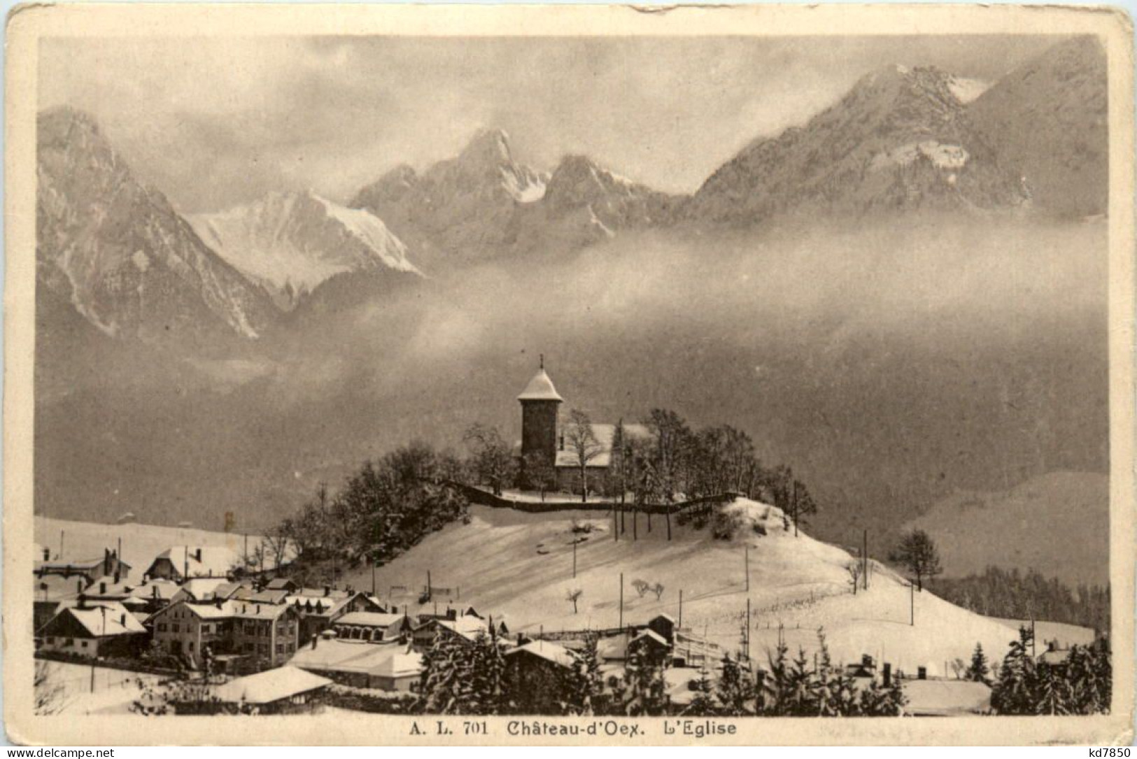 Chateau D Oex - L Eglise - Château-d'Œx