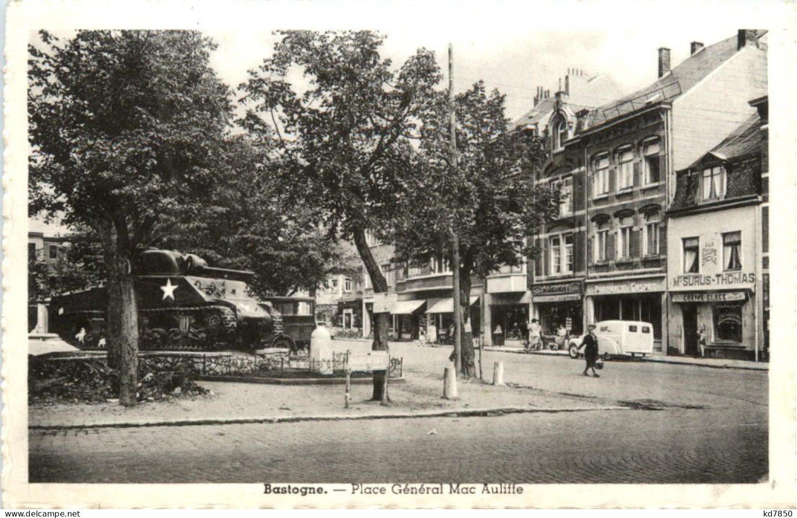 BAstogne - Lace General Mac Auliffe - Bastogne