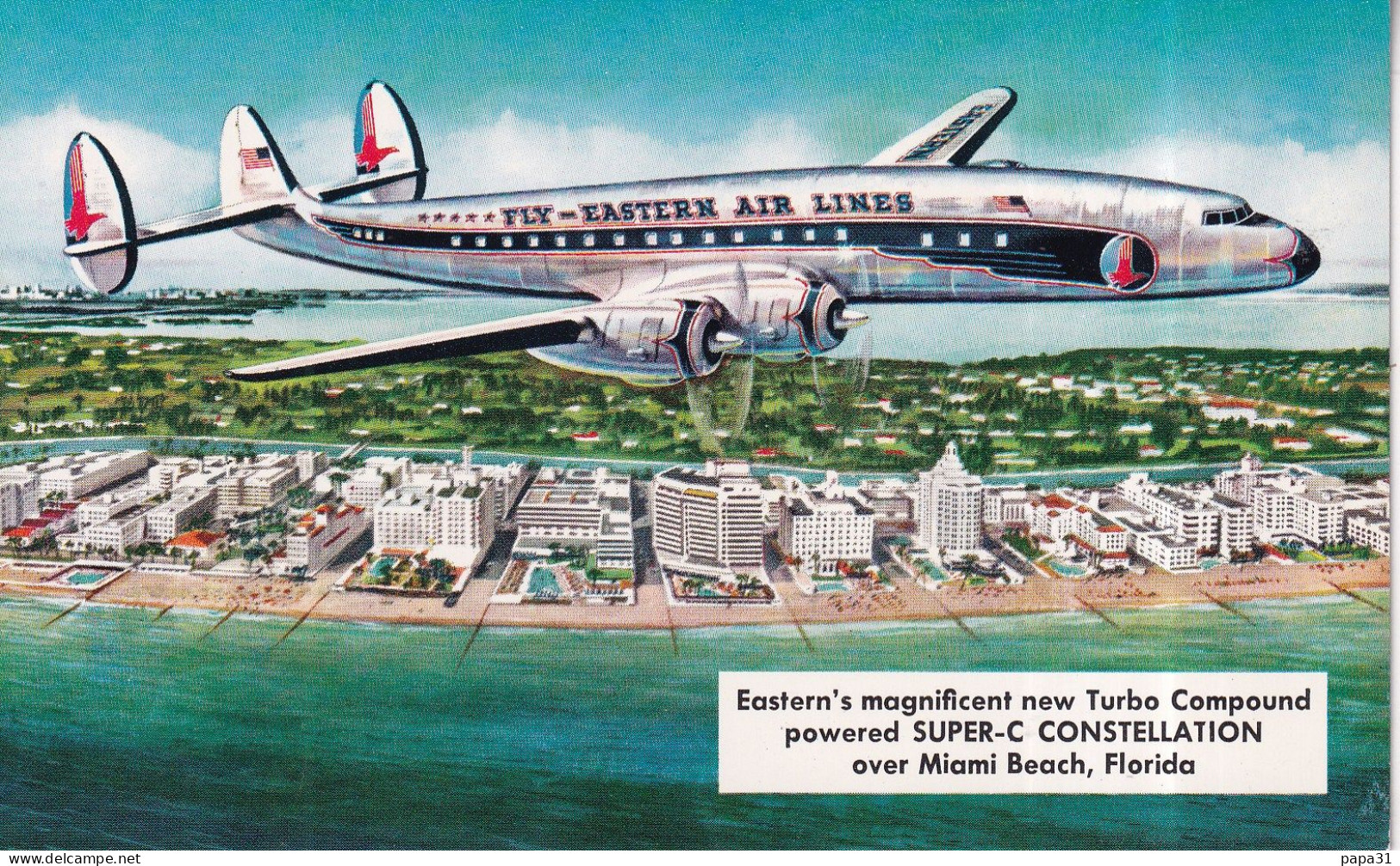 SUPER C CONSTELLATION Avec Miami Breach,Florida - Otros & Sin Clasificación