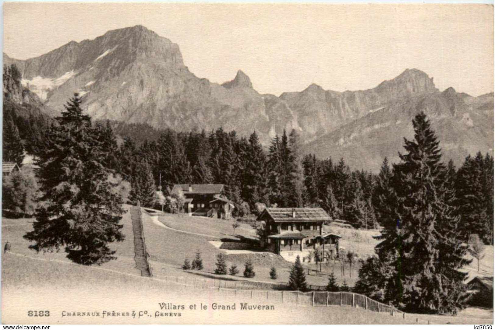 Villars Et Le Grand Muveran - Bougy-Villars