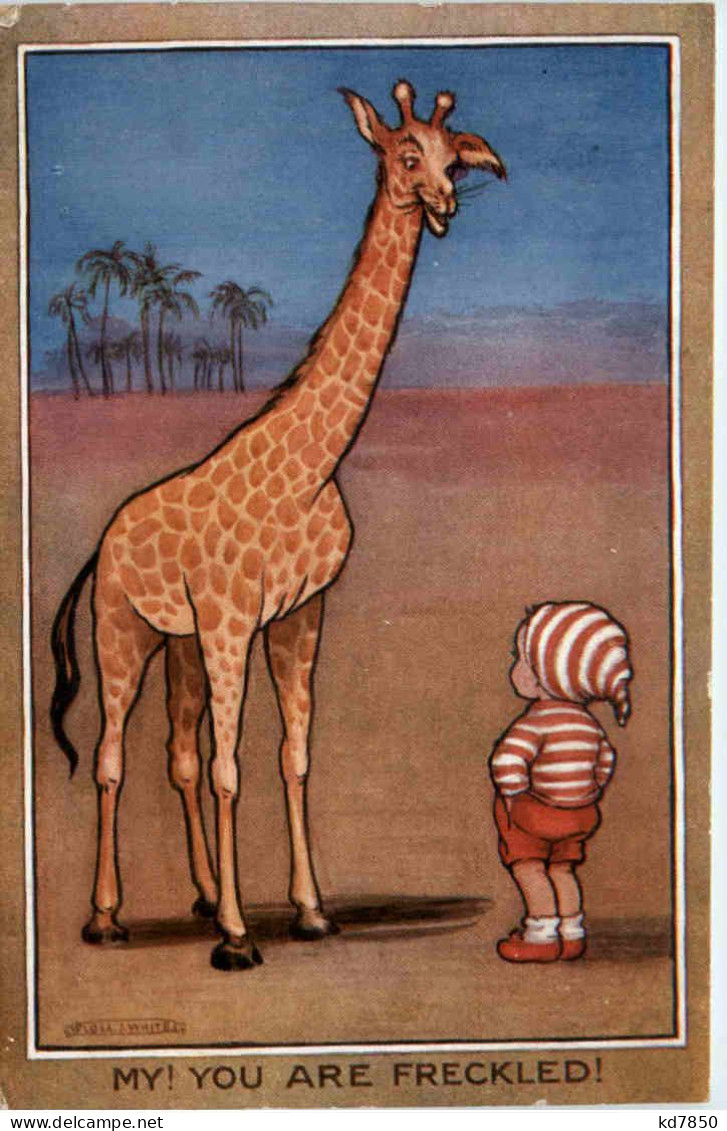 Giraffe - Humor - My! You Are Freckled - Humour