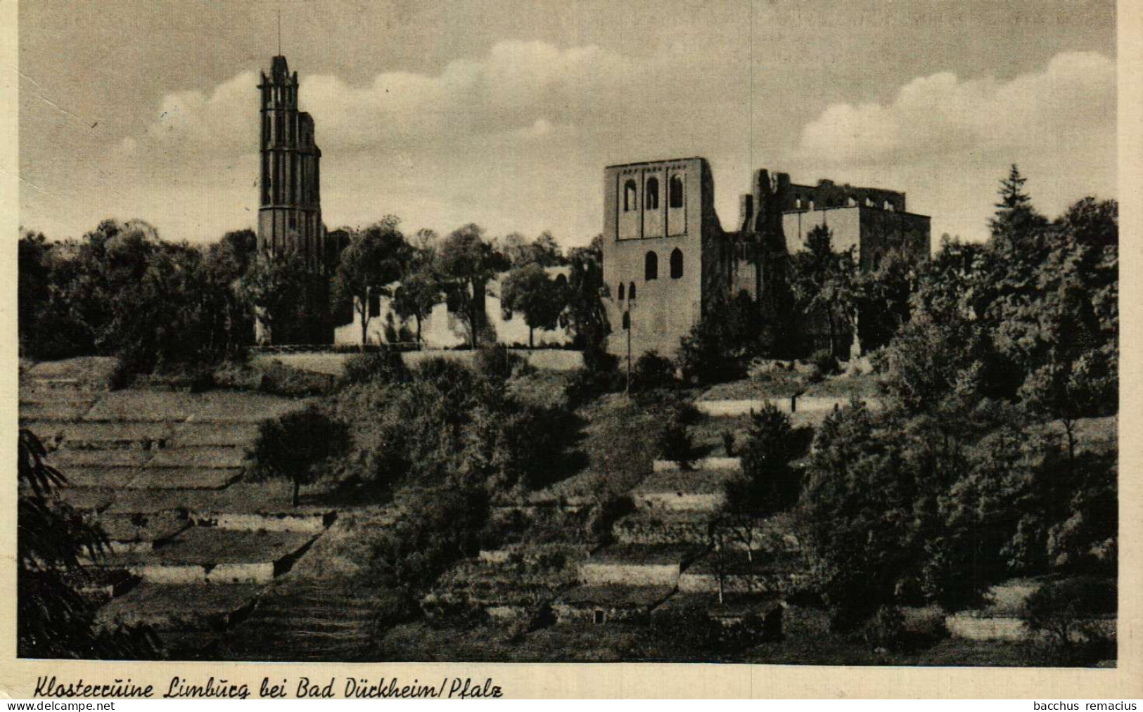 BAD DÜRKHEIM/PFALZ -  KLOSTERRUINE LIMBURG - Ehemaliges Benediktioner-Kloster Erb. 1025-1038, Zerstört 1504 - Bad Duerkheim