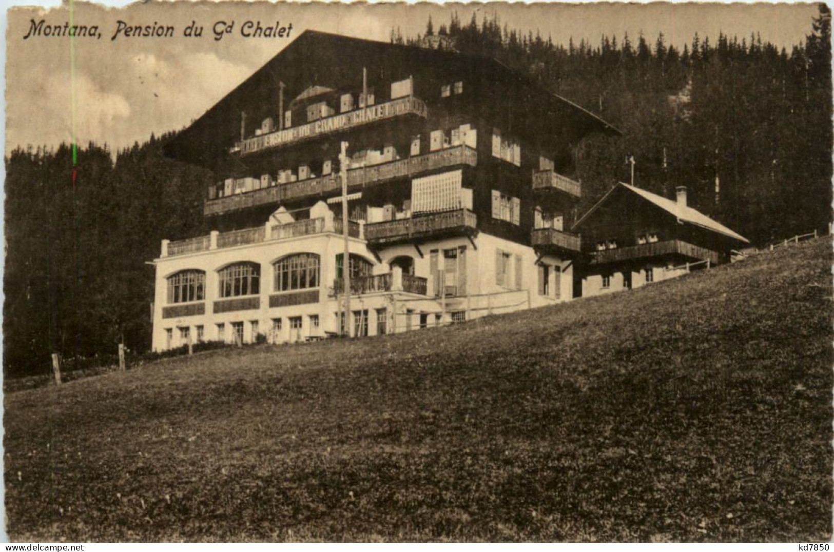 Montana - Pension Du Gd. Chalet - Crans-Montana