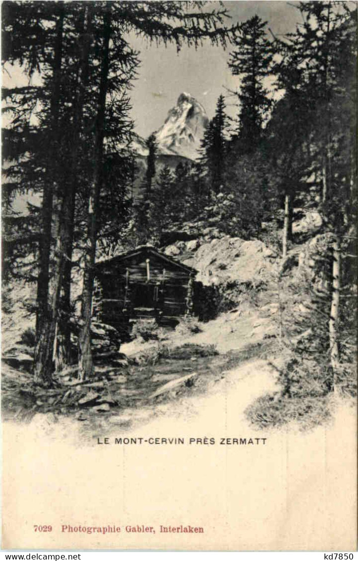 Mont Cervin Pres Zermatt - Zermatt