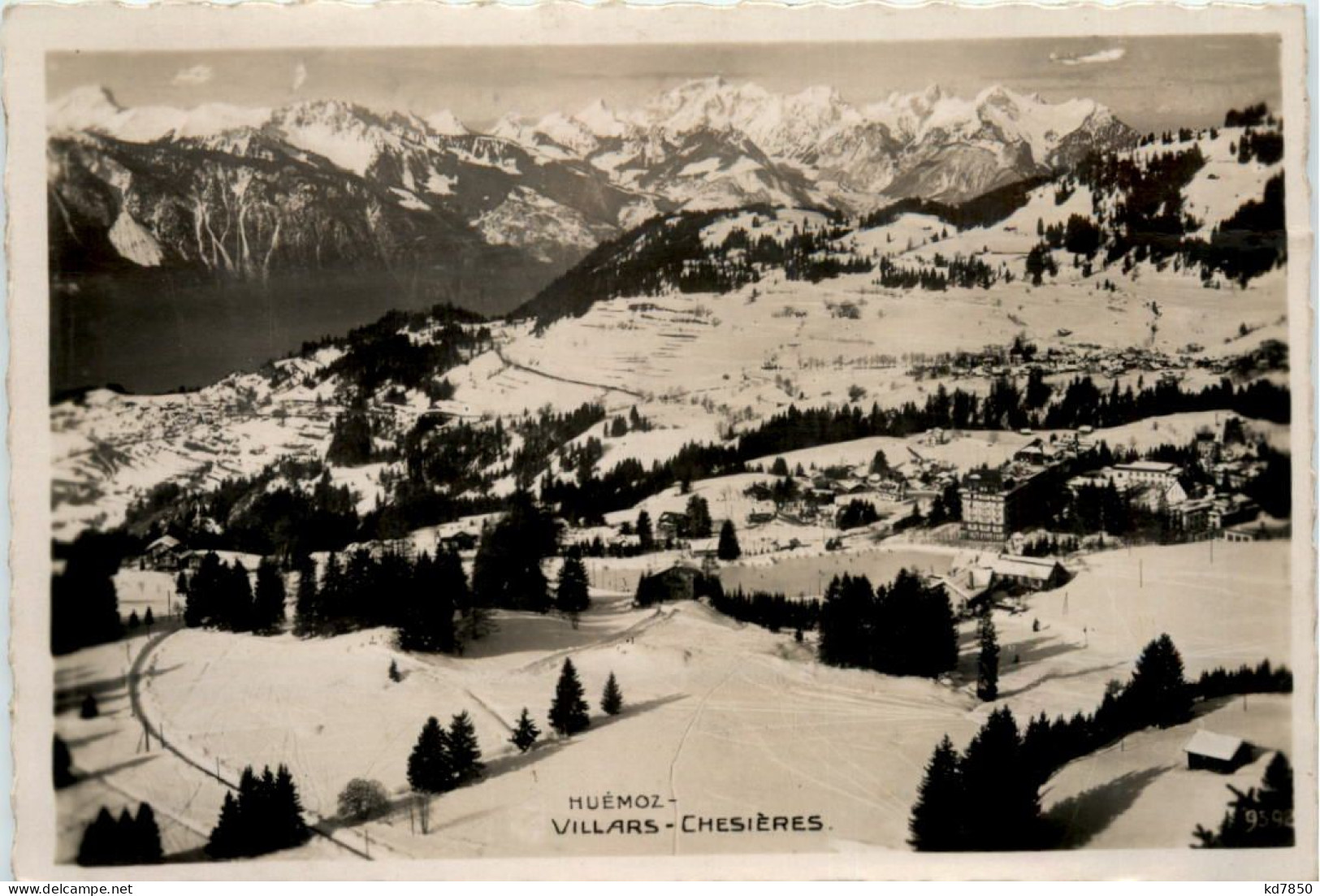 Huemoz Villars Chesieres - Bougy-Villars