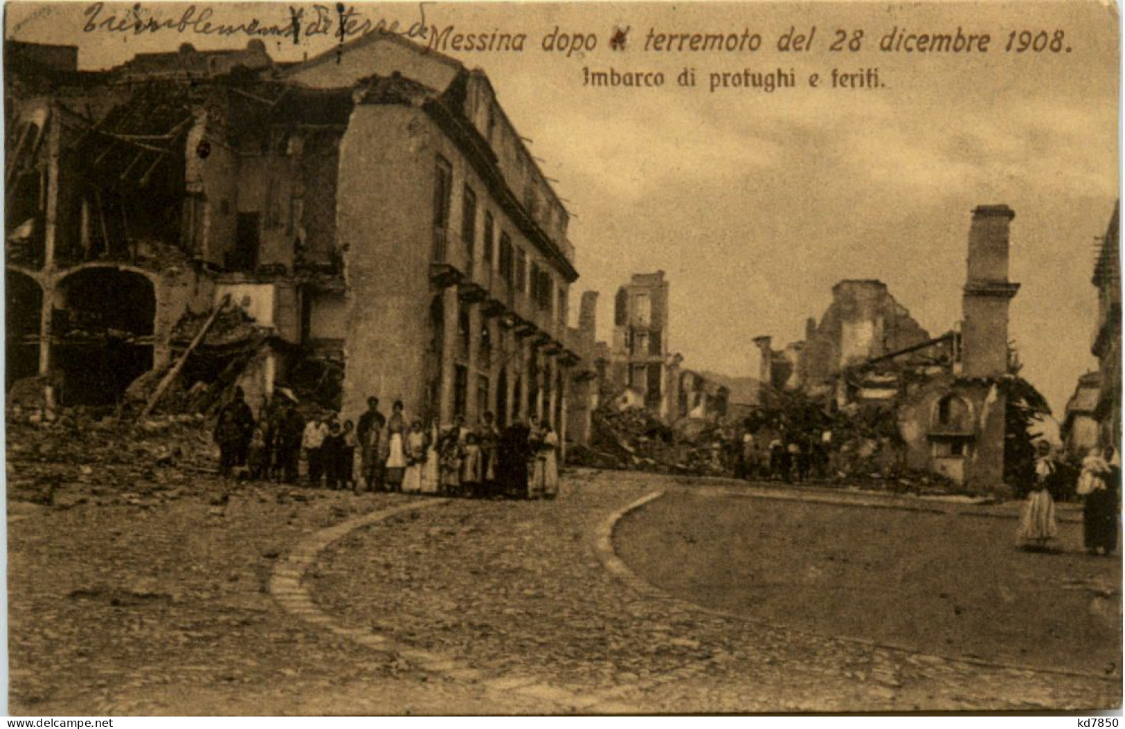 Messina Dopo Il Terremoto 1908 - Messina