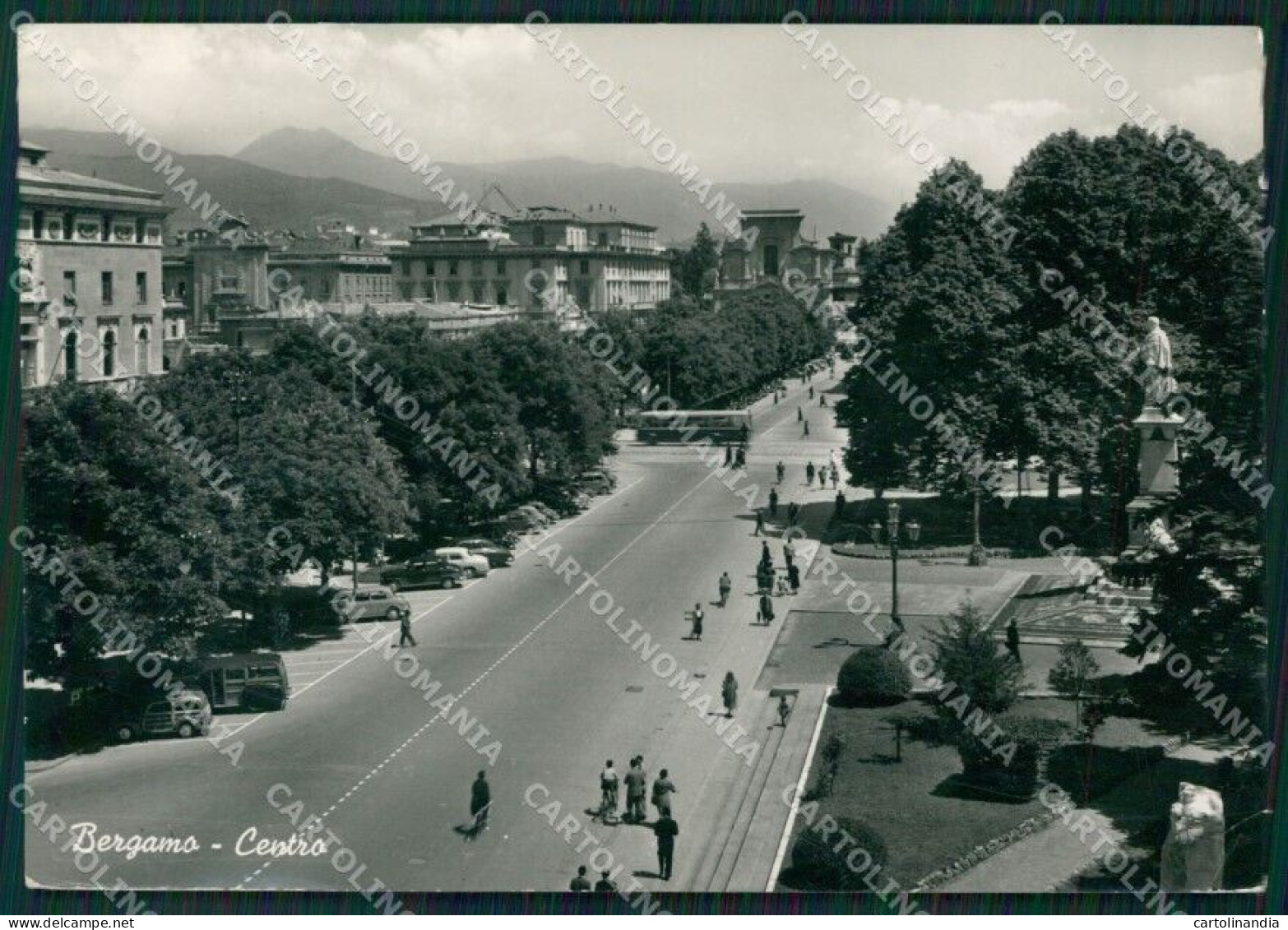 Bergamo Città Foto FG Cartolina ZKM9113 - Bergamo