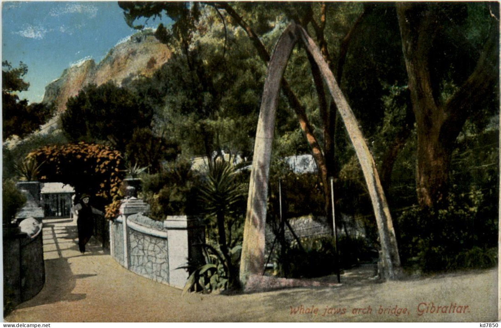 Gibraltar - Whale Jaws Arch Bridge - Gibraltar