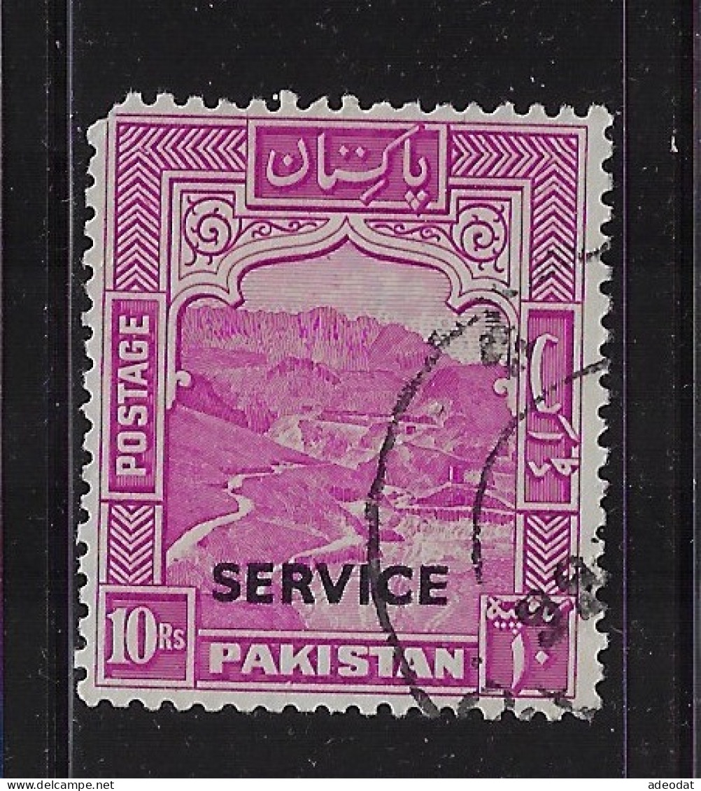 PAKISTAN  1948  SERVICE SCOTT #O26a.  USED  CV $60.00 - Pakistán