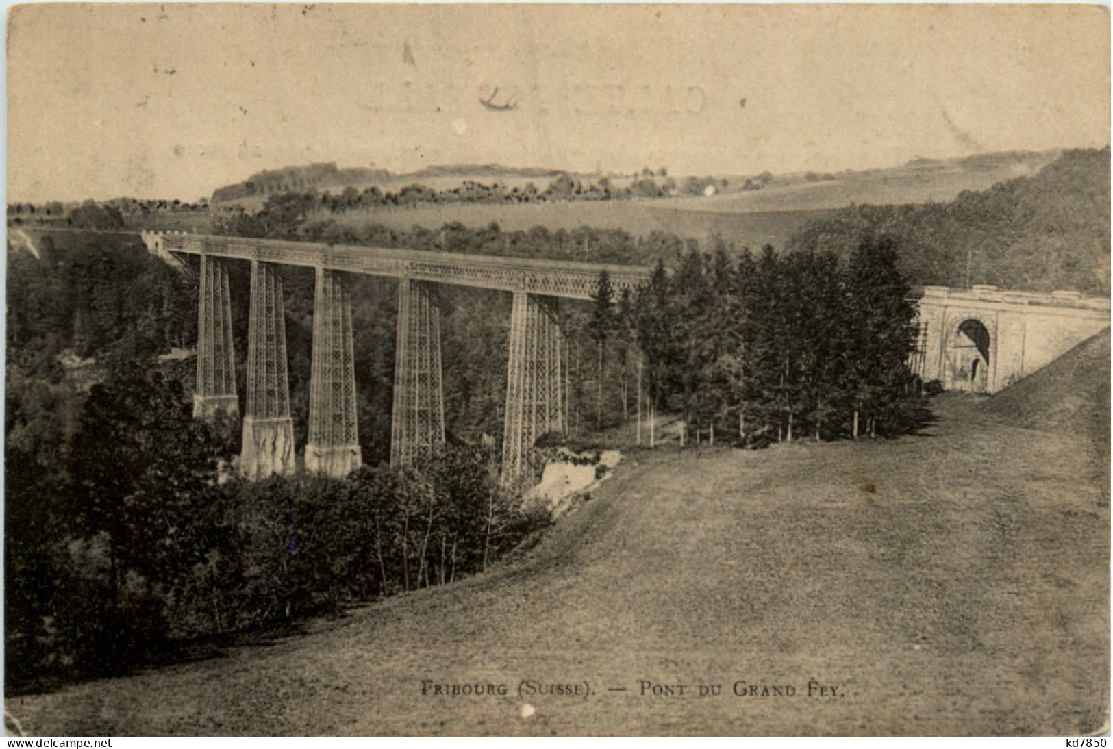 Fribourg - Pont De Grand Fey - Fribourg