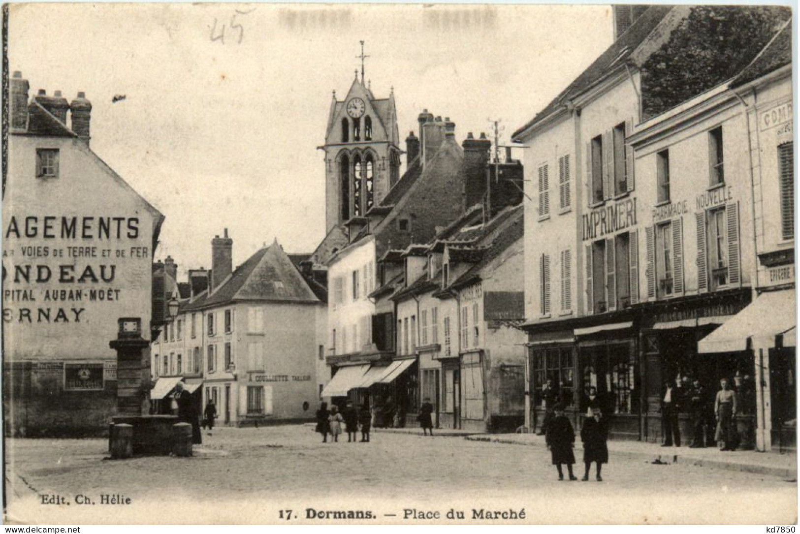 Dormans - Place Du Marche - Dormans