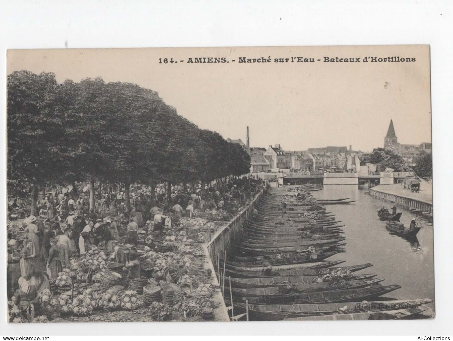 AJC - Amiens - Marché Sur L'eau - Bateaux D'hortillons - Amiens