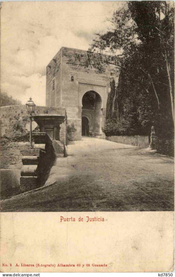 Granada - Puerta De Justica - Granada