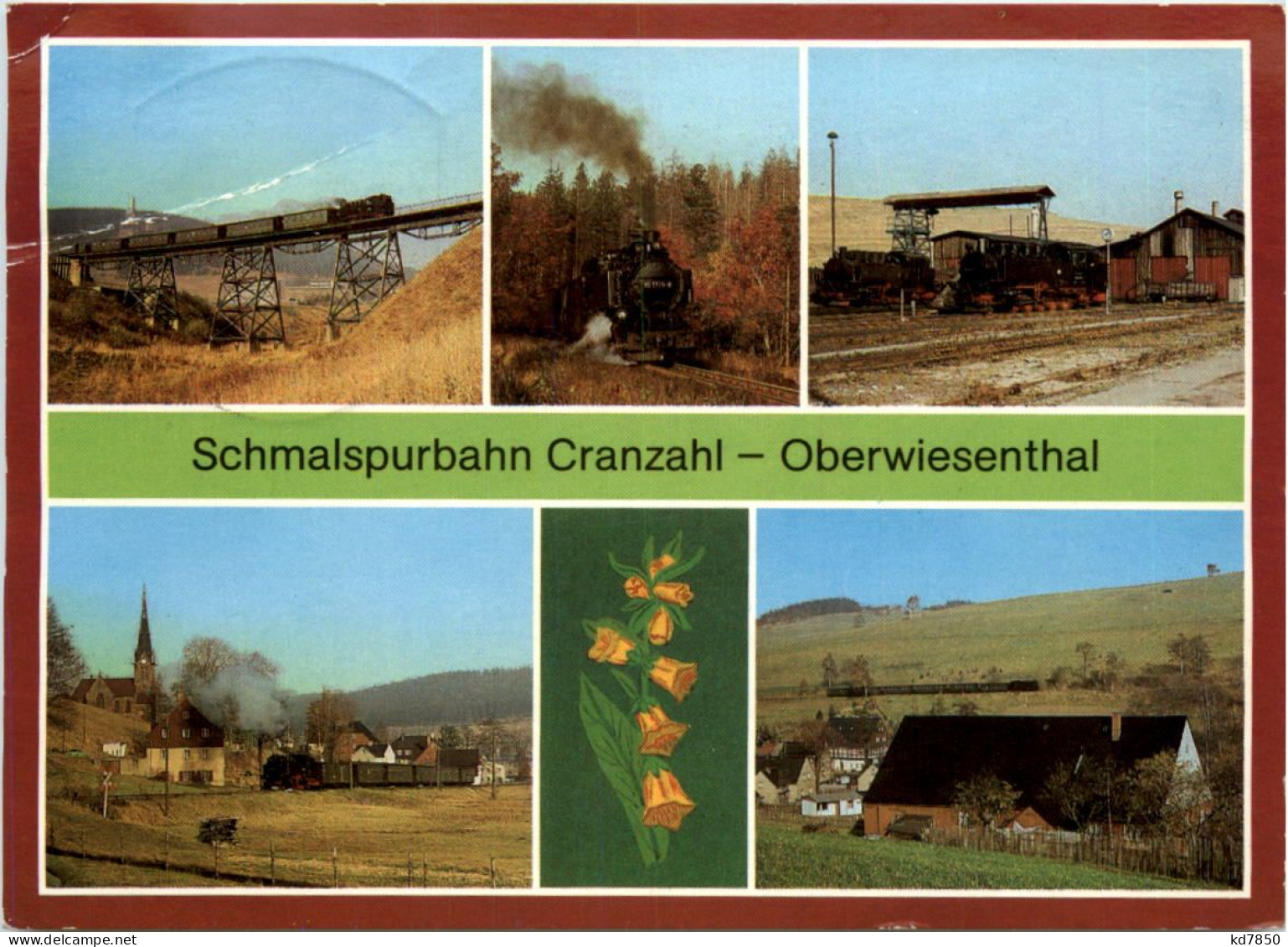 Schmalspurbahn Cranzahl - Oberwiesenthal - Oberwiesenthal