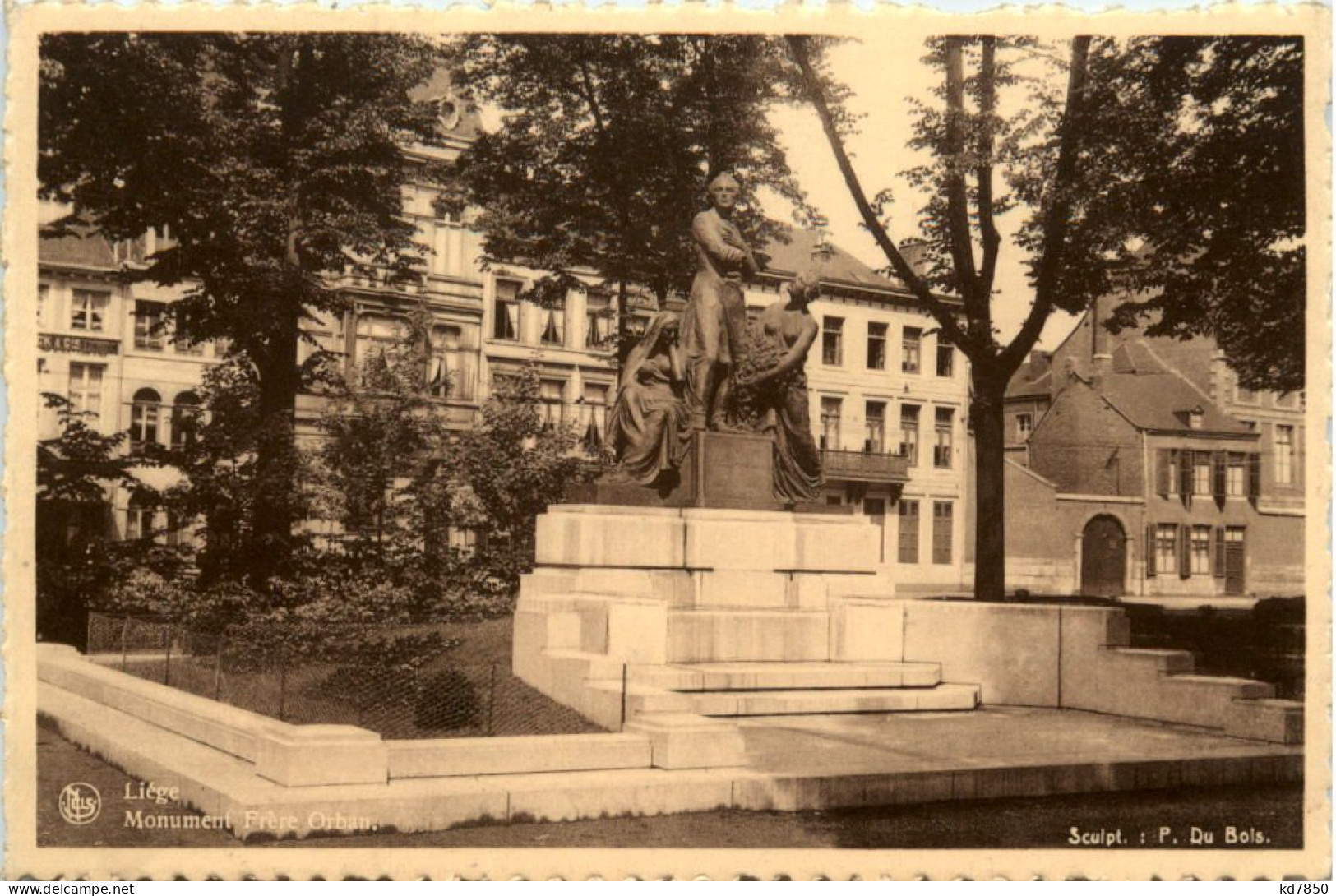 Liege - Monument Frere Orban - Liege