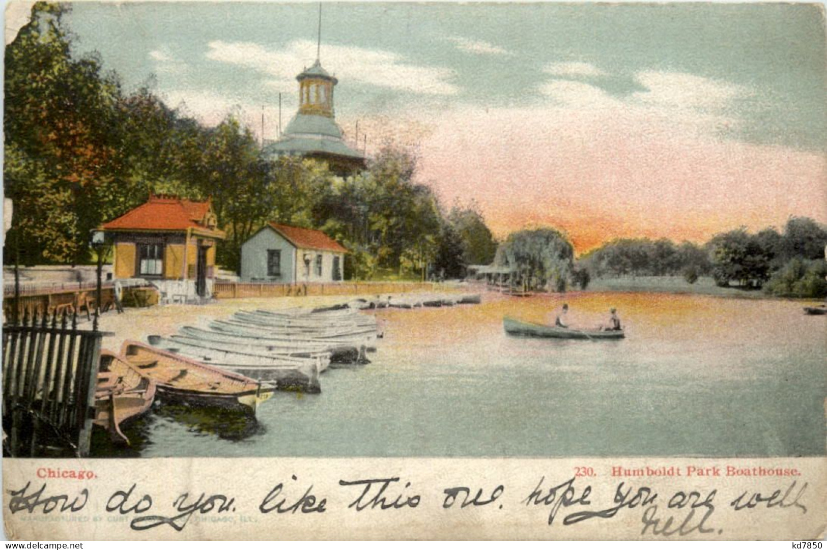 Chicago - Humboldt Park Boathouse - Chicago