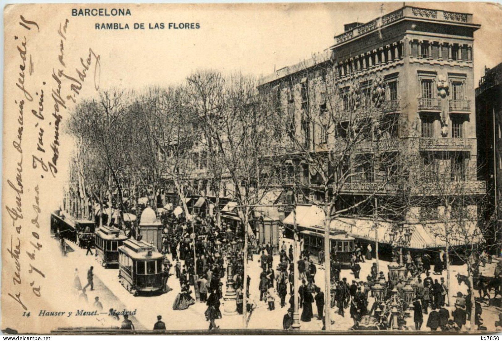 Barcelona - Rambla De Las Flores - Barcelona