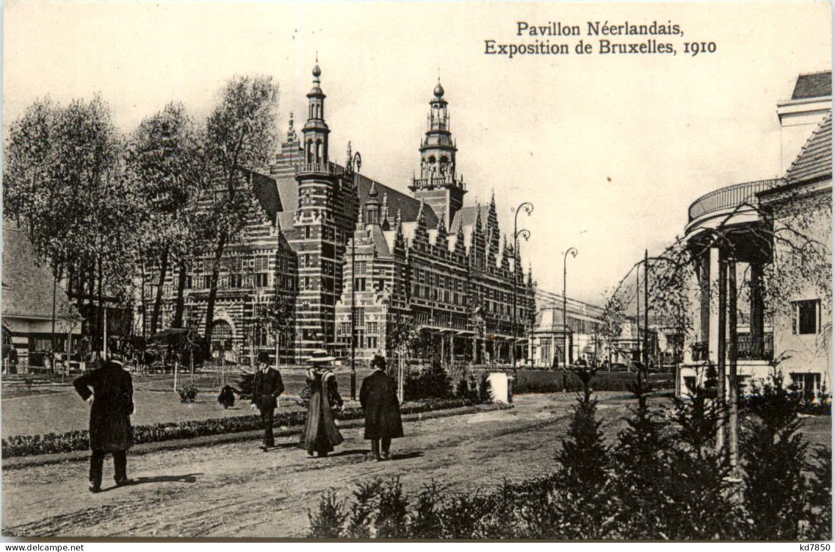 Exposition De Bruxelles 1910 - Pavillon Neerlandais - Universal Exhibitions