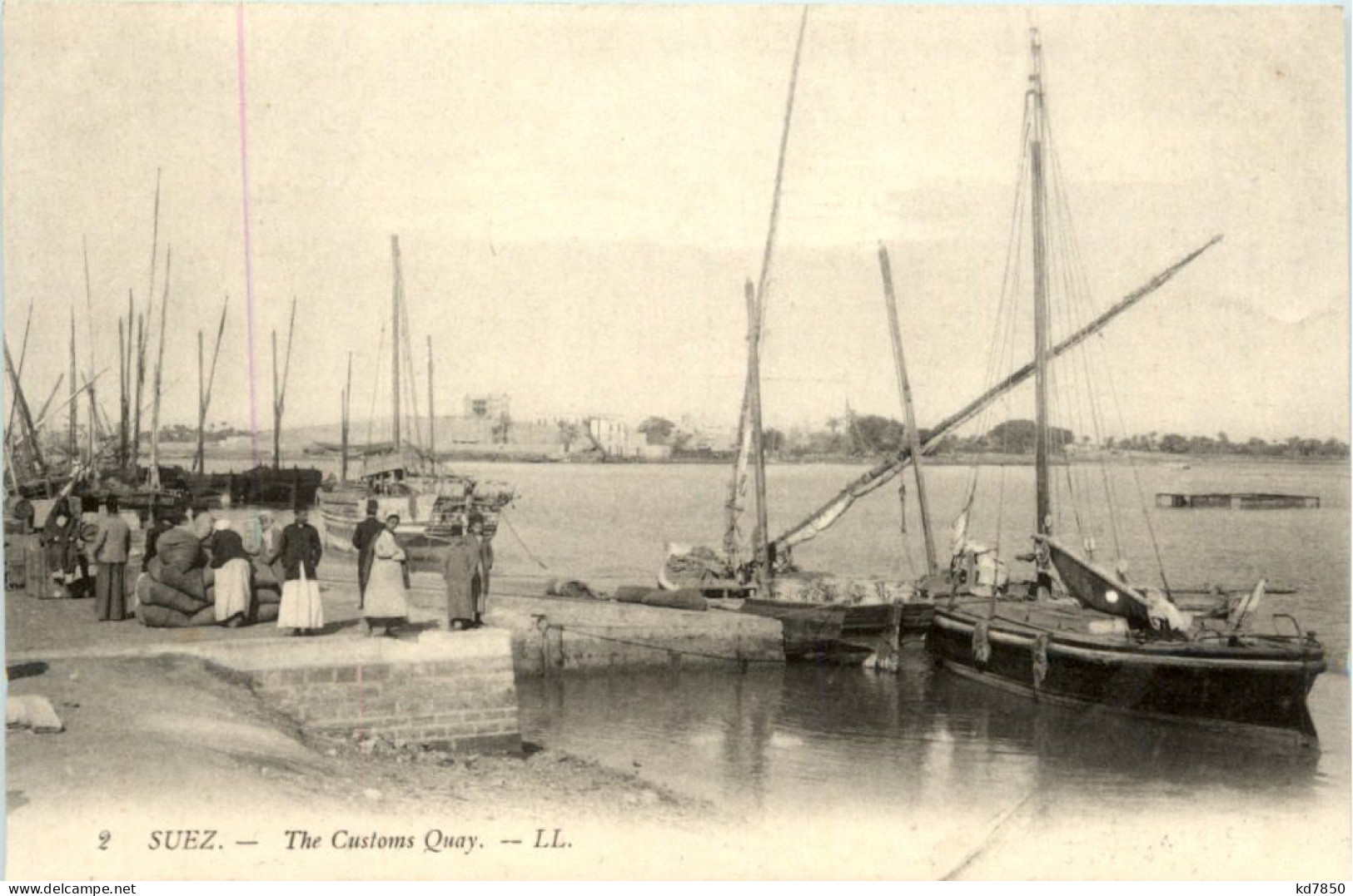 Suez - The Customs Quay - Suez