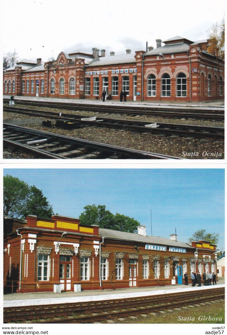 Moldova, 2004, 10 Railwaystations Compleet MNH** - Bahnhöfe Ohne Züge