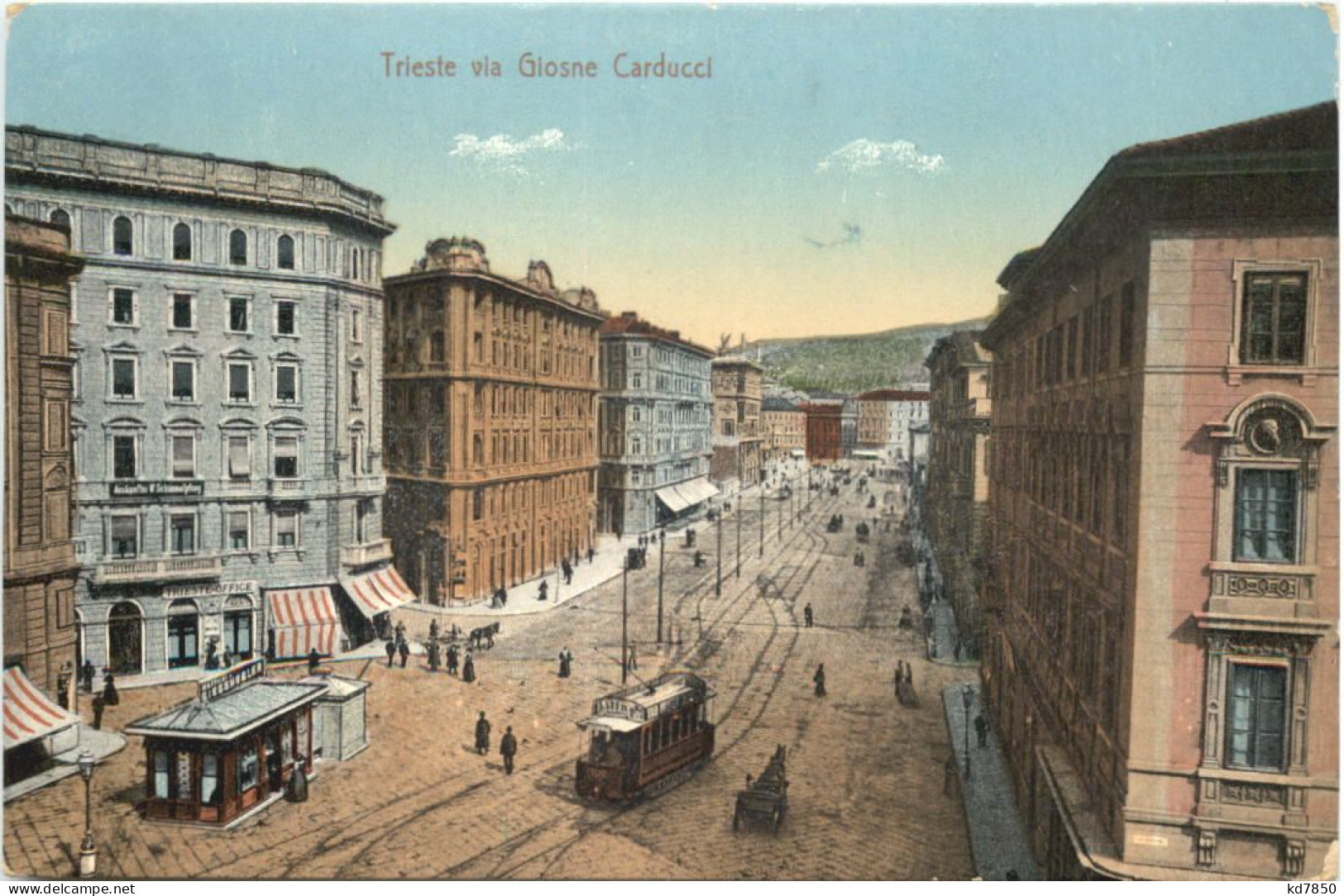 Trieste Via Glosne Carducci - Trieste