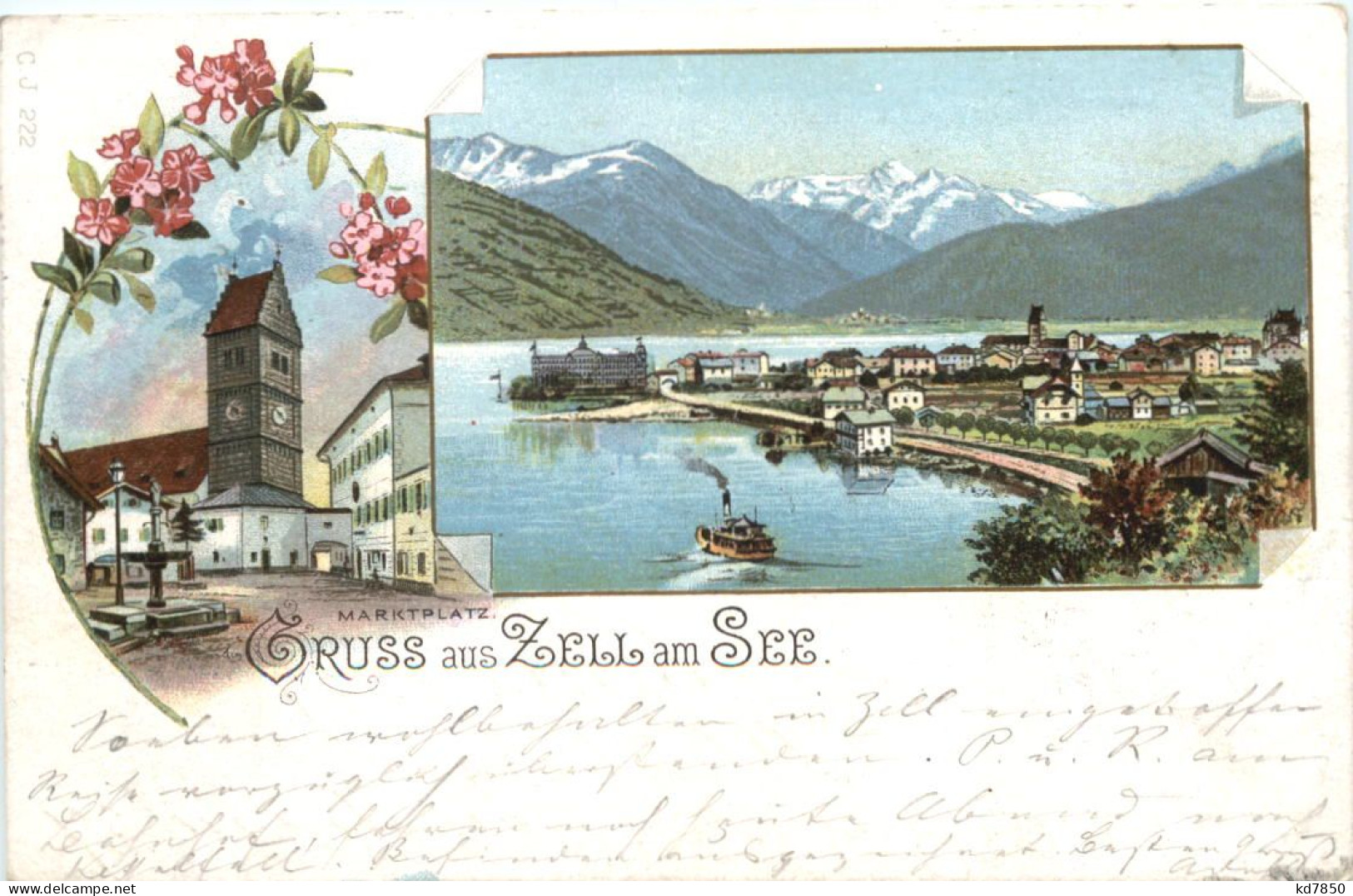 Gruss Aus Zell Am See - Litho - Zell Am See