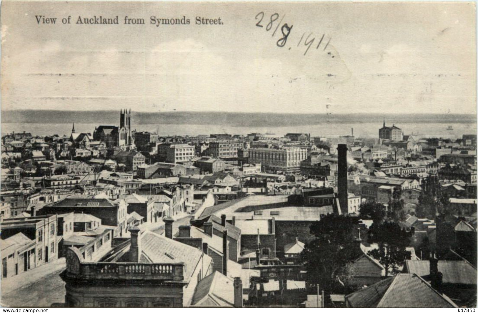 Auckland From Symonds Street - New Zealand - Neuseeland