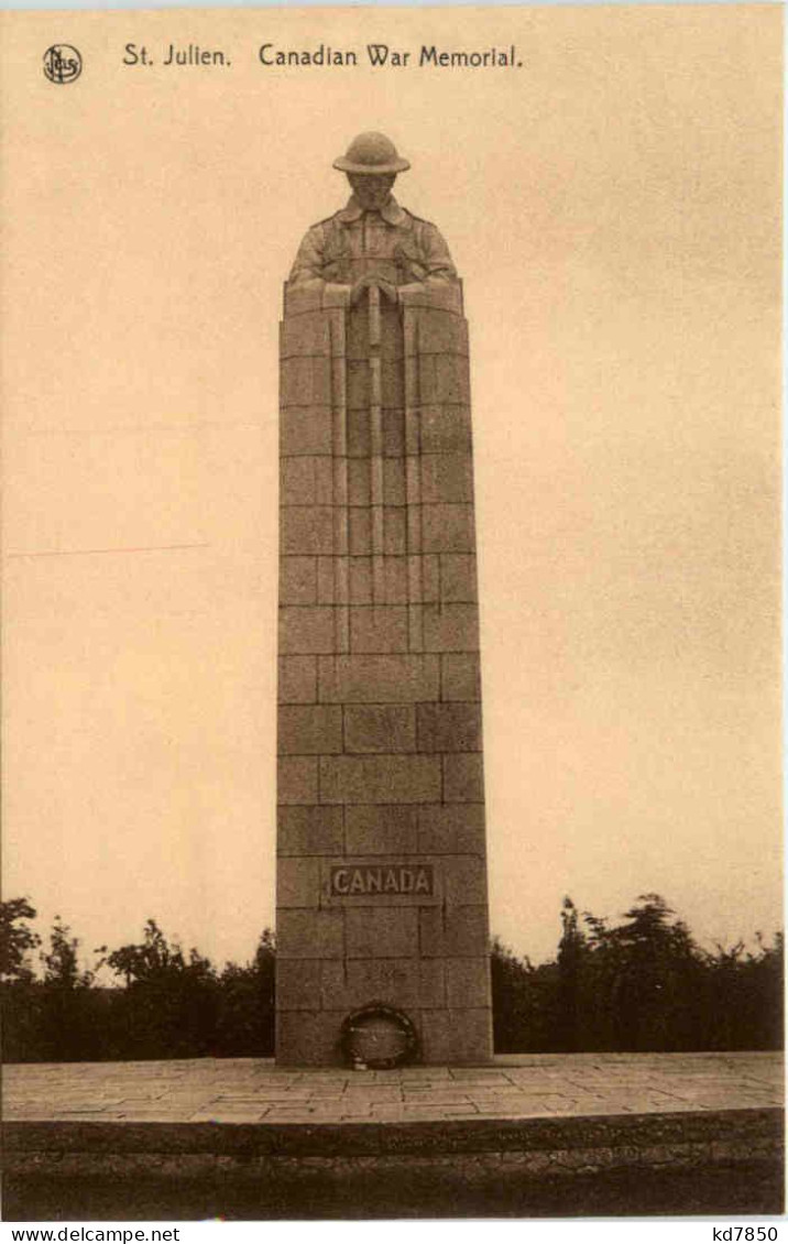 St. Julien - Canadian War Memorial - Ypern - Ieper