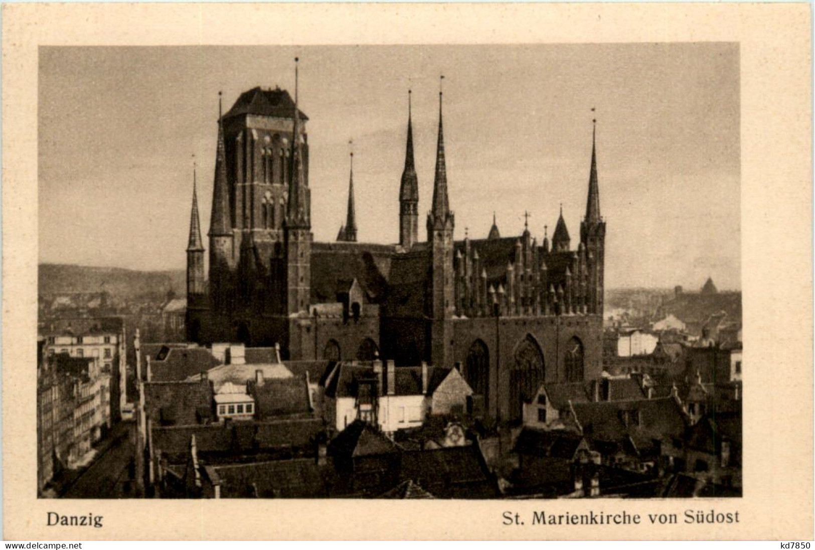 Danzig - St. Marienkirche - Danzig