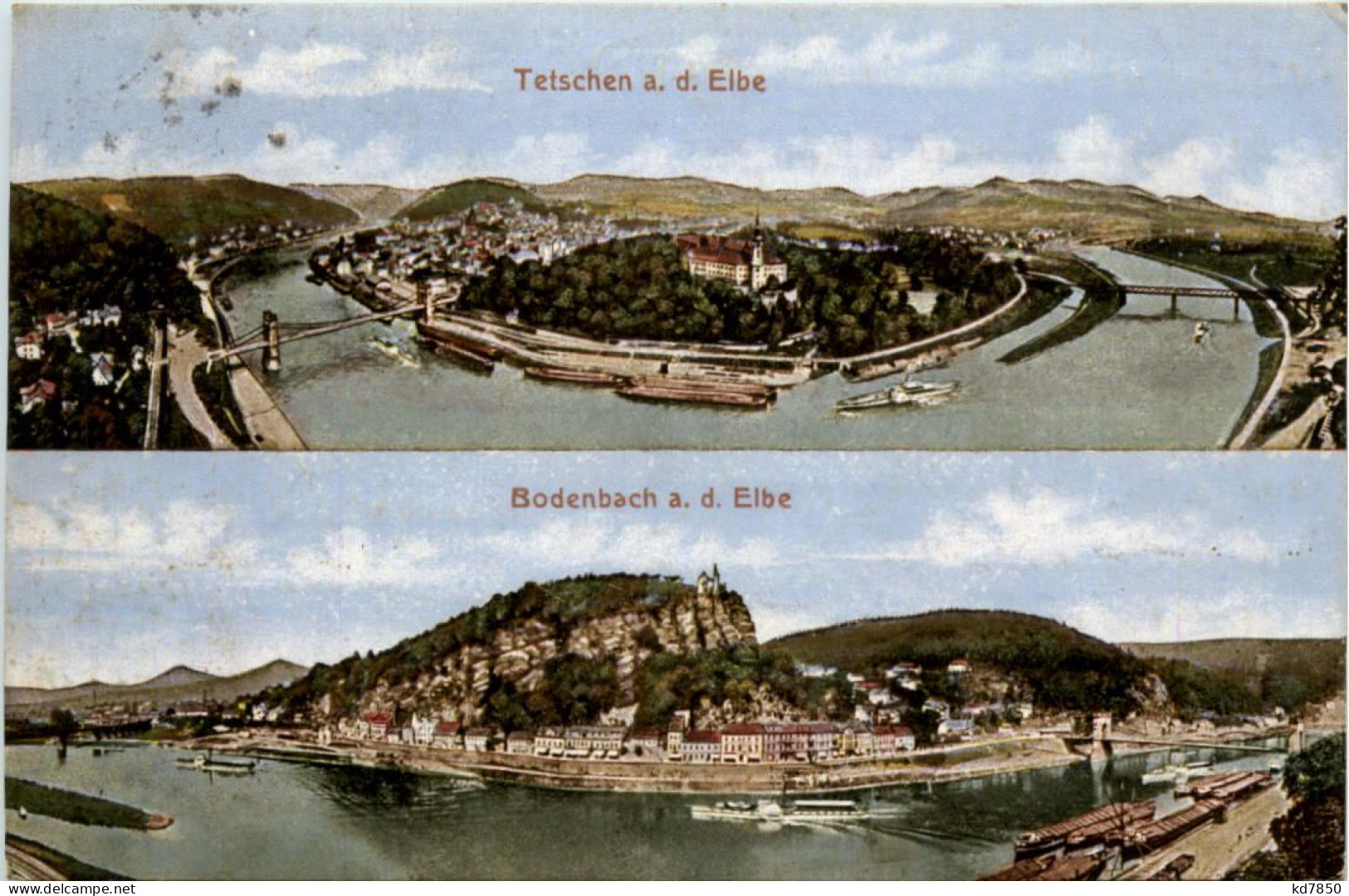 Tetschen-Bodenbach - Boehmen Und Maehren