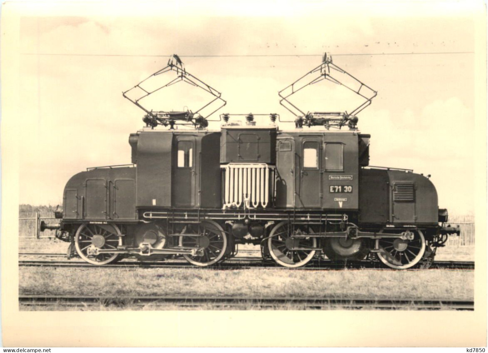 Elektrische Lokomotive - Treinen
