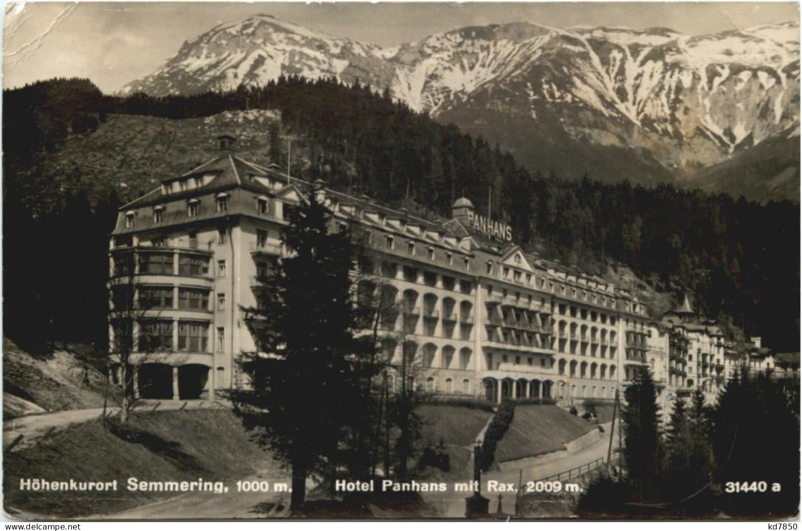 Semmering - Hotel Panhans - Neunkirchen