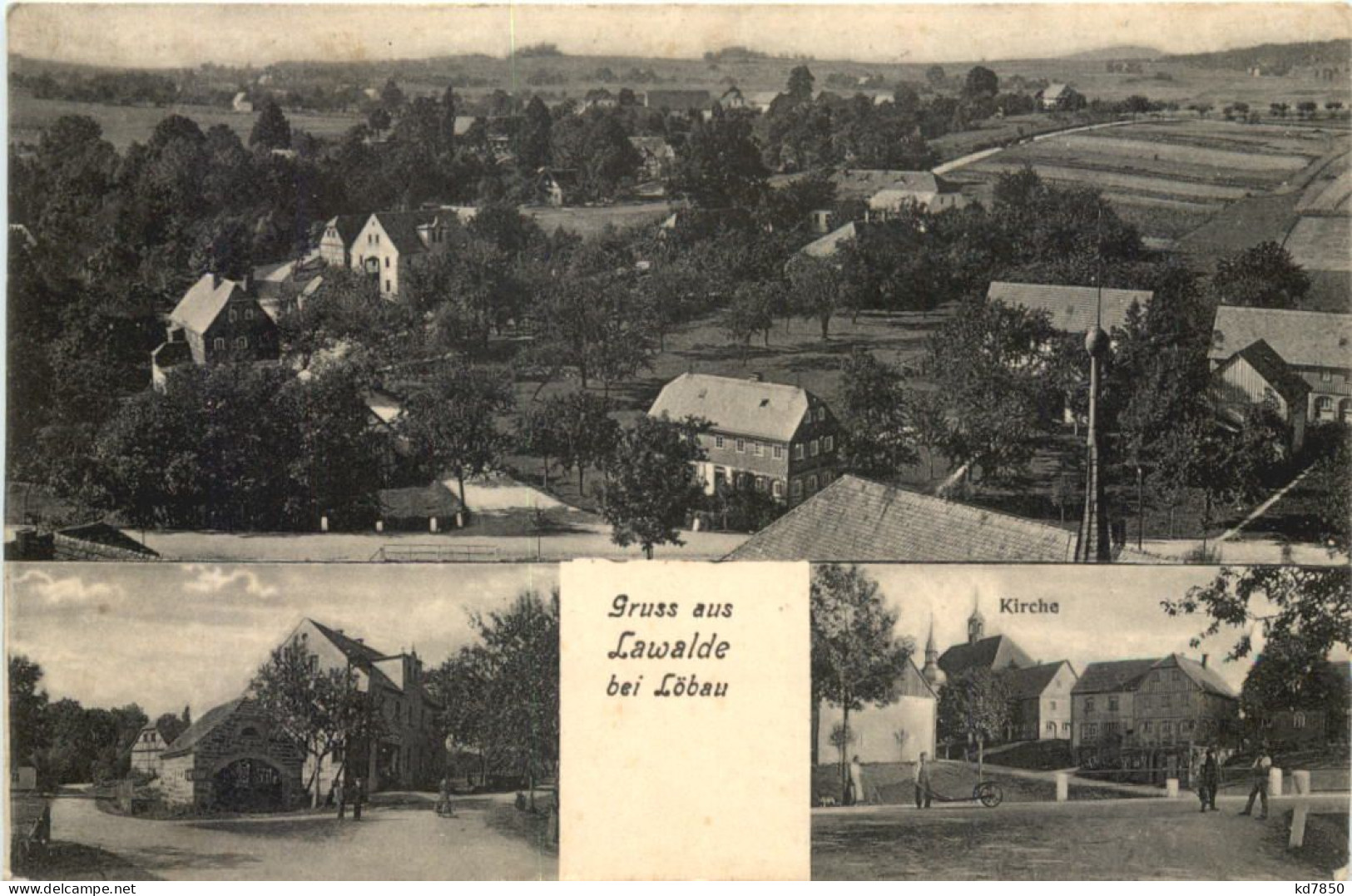 Gruss Aus Lawalde Bei Löbau - Goerlitz