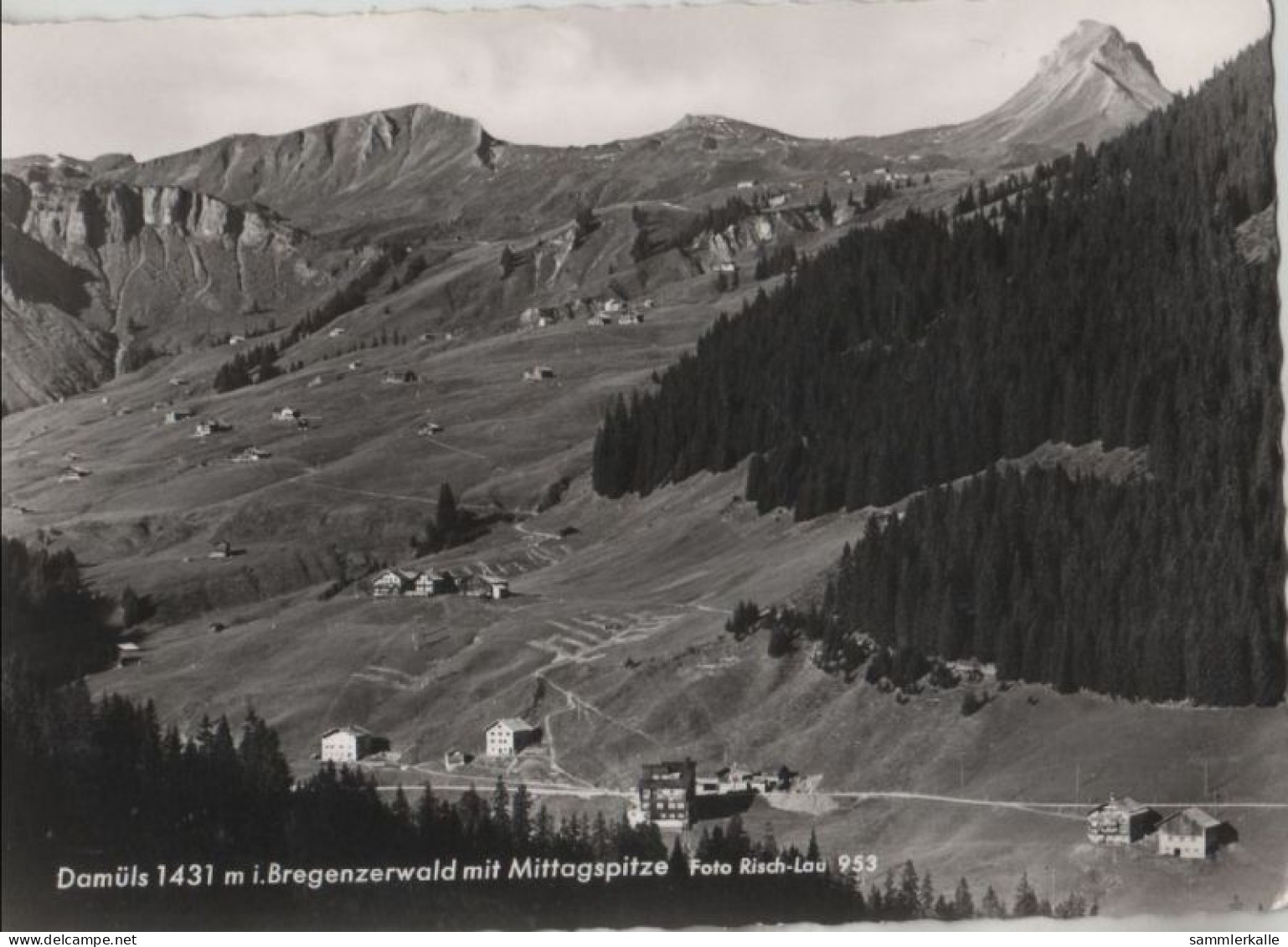 78683 - Österreich - Damüls - Mit Mittagspitze - Ca. 1965 - Bregenz